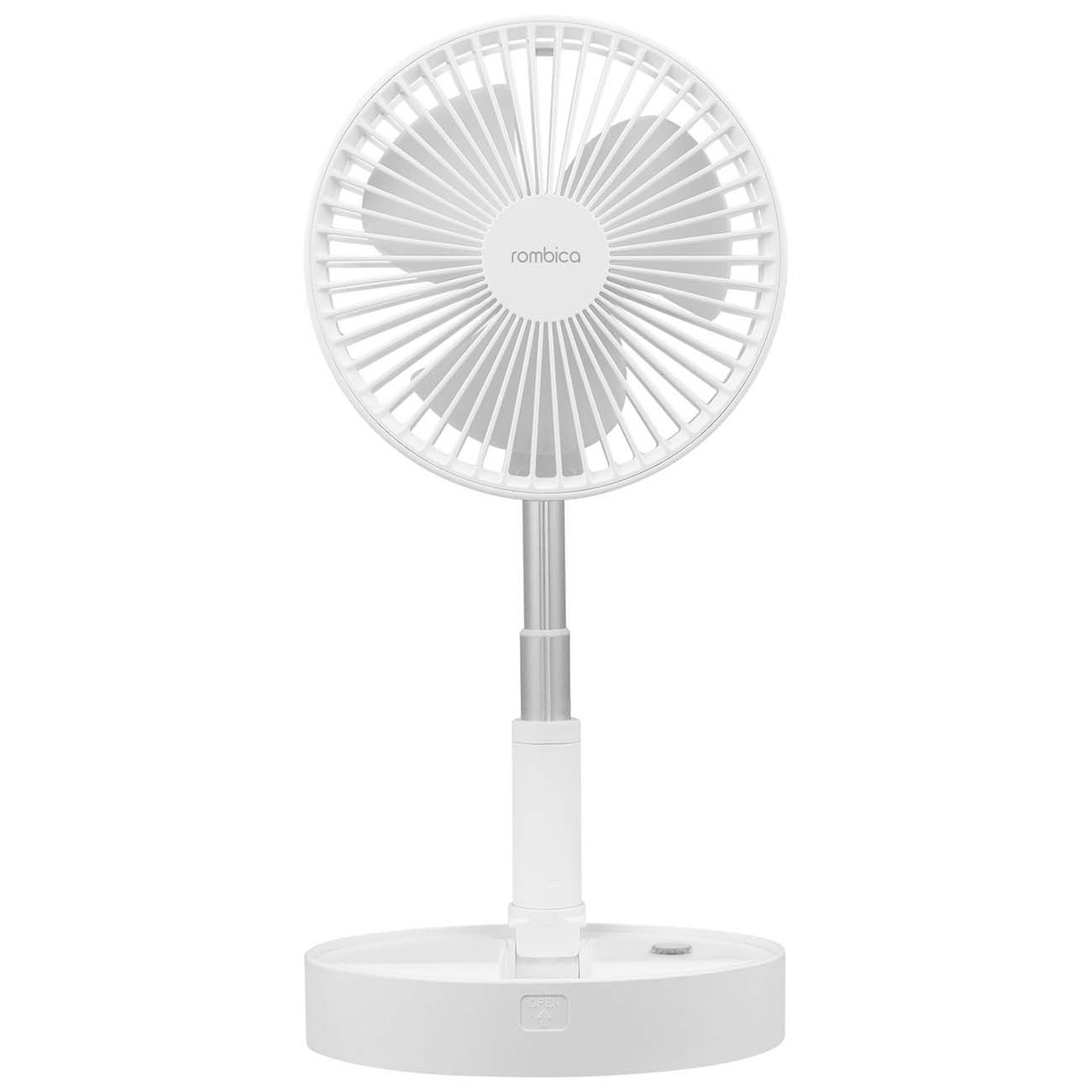 Вентилятор портативный Rombica Flow Flex White R2D2-038
