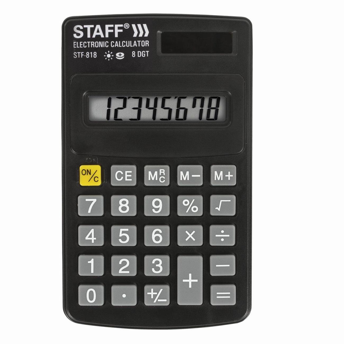 Калькулятор Staff STF-818