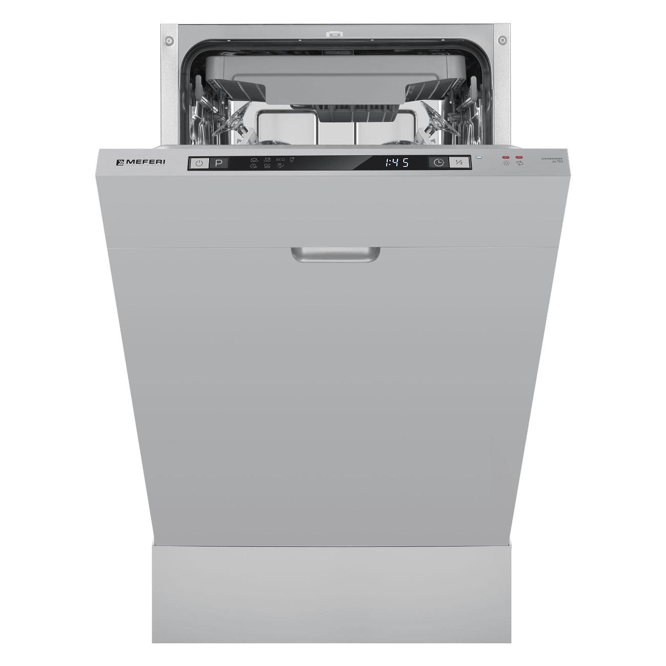 Посудомоечная машина узкая встраиваемая MEFERI MDW4573 ULTRA 45см
