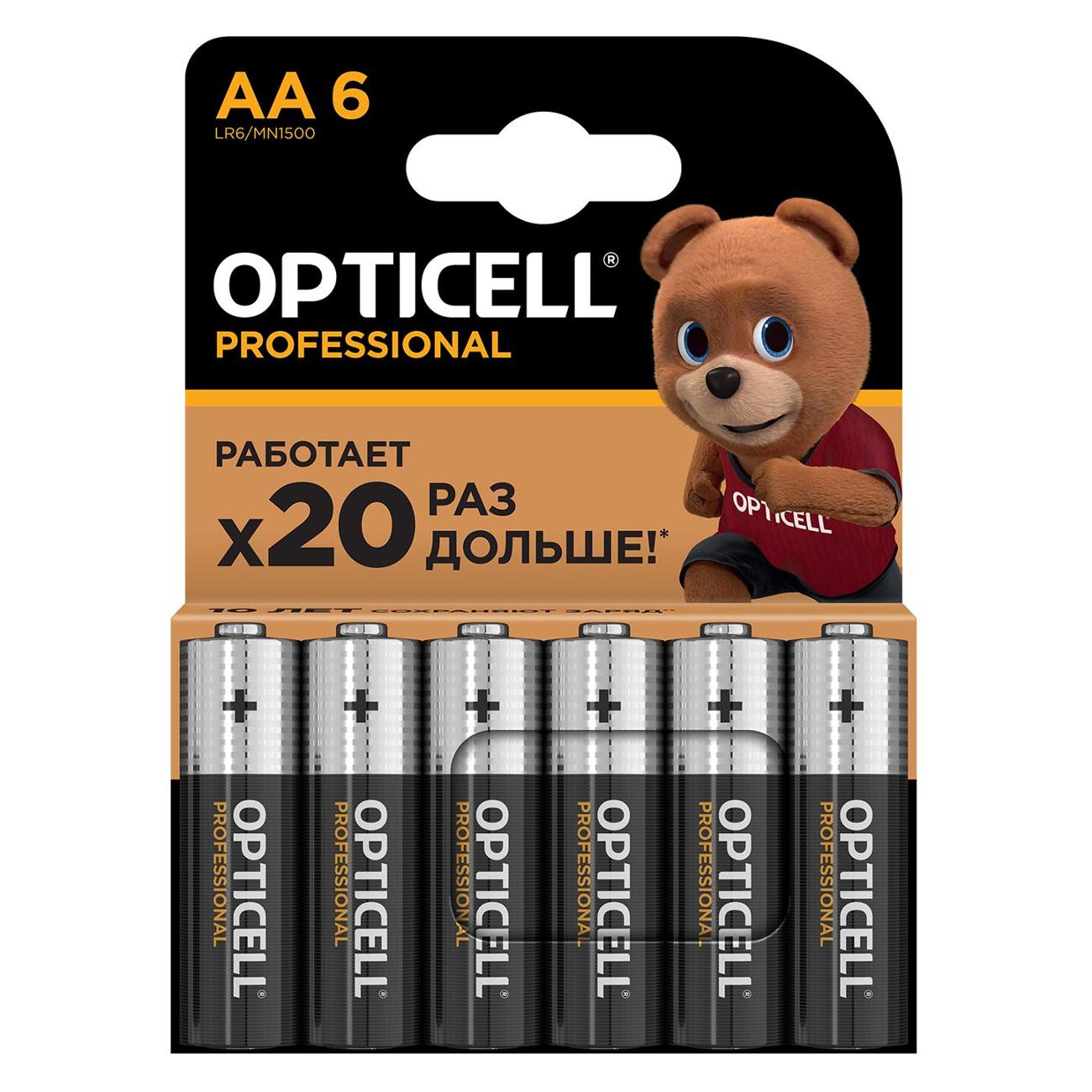 Батарея Opticell AA 6 шт 5052003