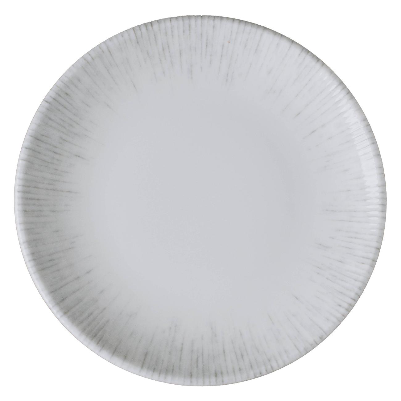 Тарелка BONNA Iris Grey 23 см