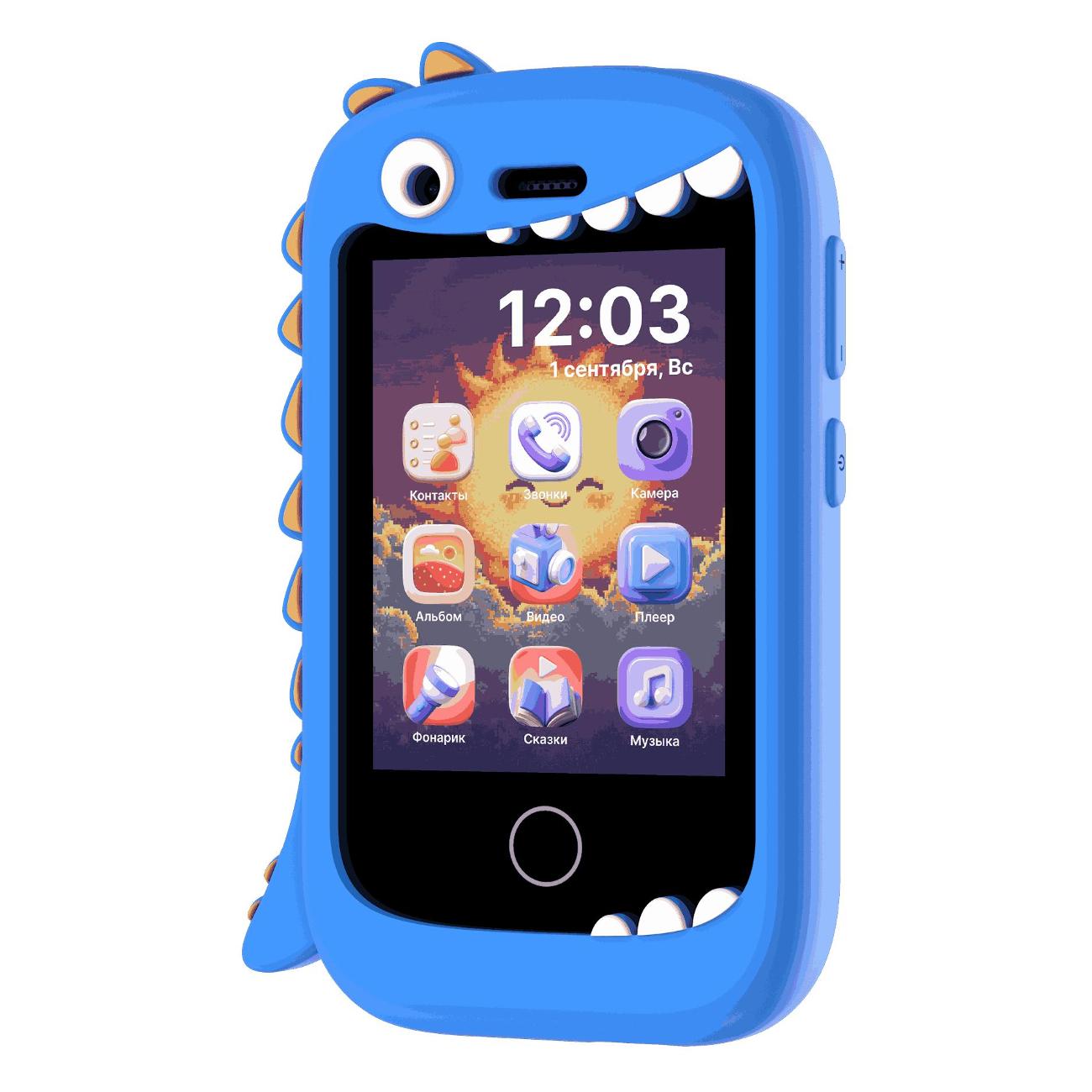 Детский умный телефон Elari GamePhone синий