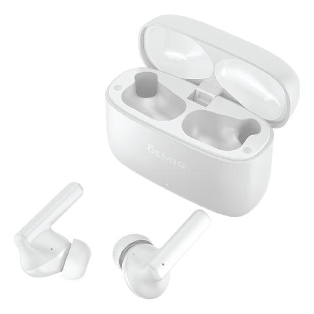 Наушники внутриканальные Bluetooth Olmio OLM-TWE-15-WHITE