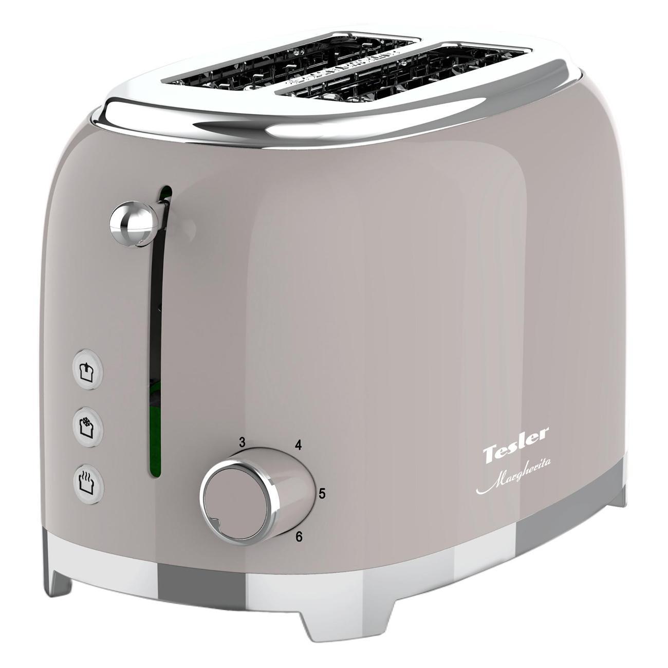 Тостер Tesler TT-260 SAND GREY