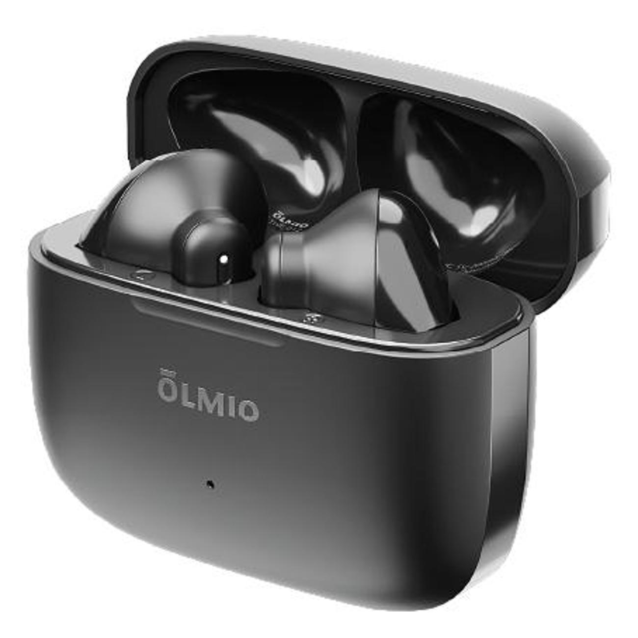 Наушники беспроводные Olmio OLM-TWE-12-BLACK