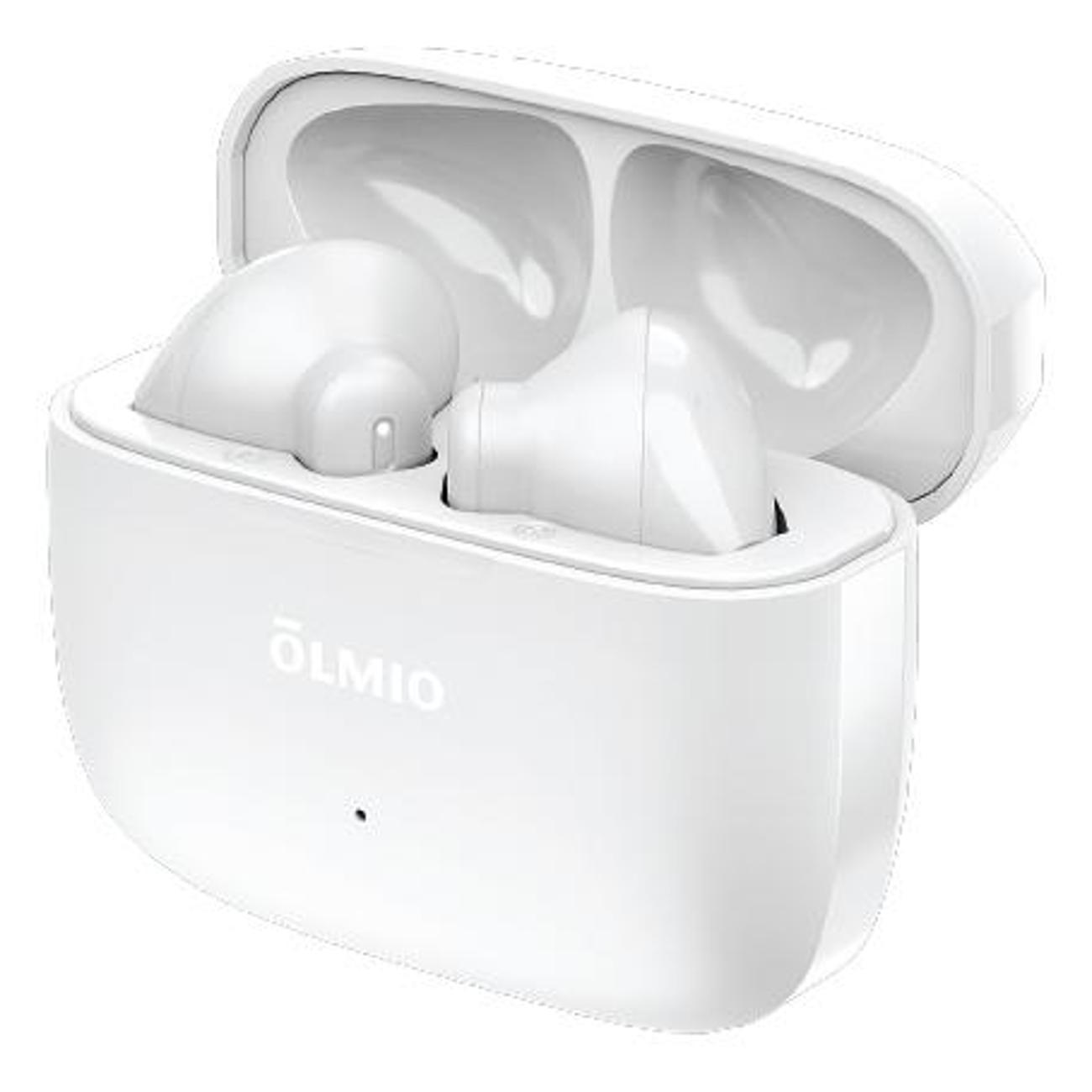 Наушники беспроводные Olmio OLM-TWE-12-WHITE