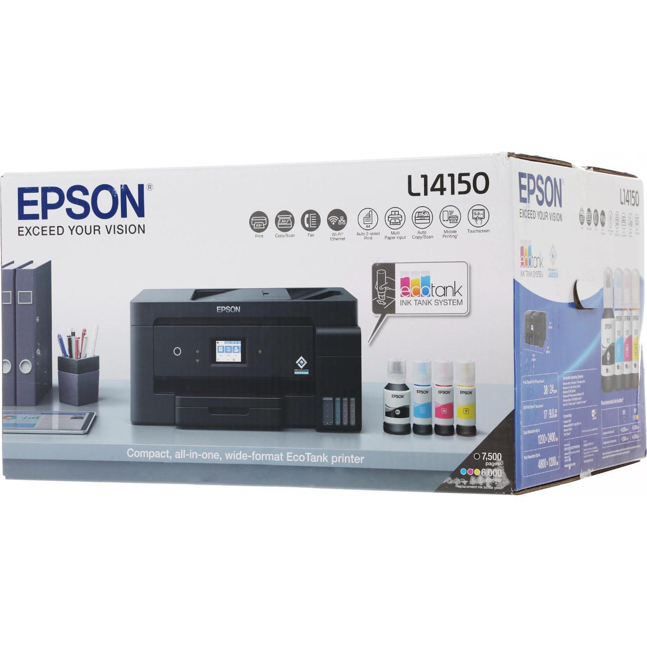 Многофункциональное устройство Epson L14150 (C11CH96403/502/503/505/506/507)