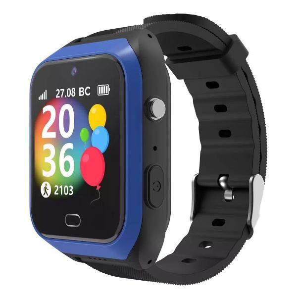 Восстановленные часы с GPS трекером Geozon G-W28BLK, хороший