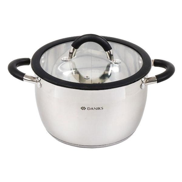 Кастрюля Daniks Орландо GS-01435-22CA