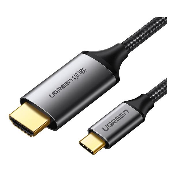 Кабель uGreen MM142 USB-C-HDMI Male-Male Cable Aluminum Shell
