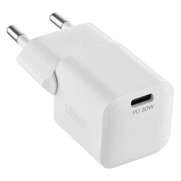Сетевое зарядное устройство uBear WC11WHPD30-C