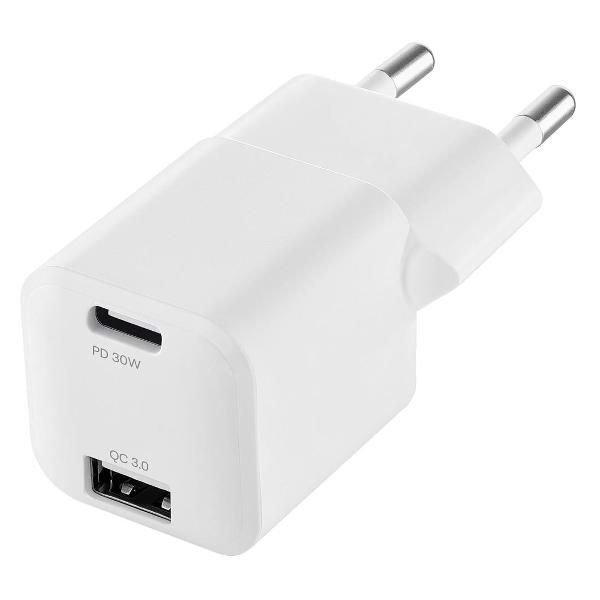 Сетевое зарядное устройство uBear WC13WHPD30QC18-AC