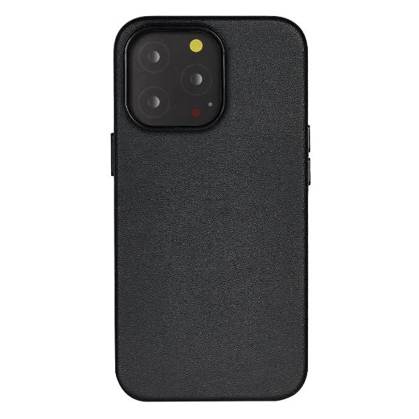 Чехол Leather Co. для iPhone 15 Pro Max черный