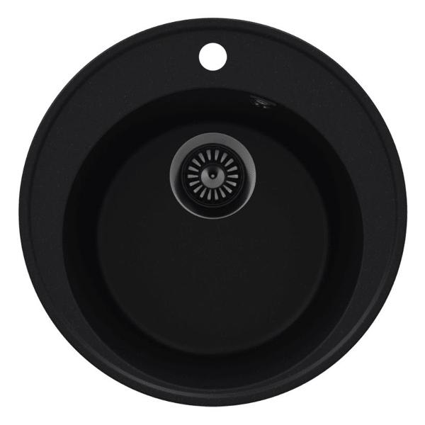 Раковина для кухни Maunfeld Medusa MFQS-485B черная
