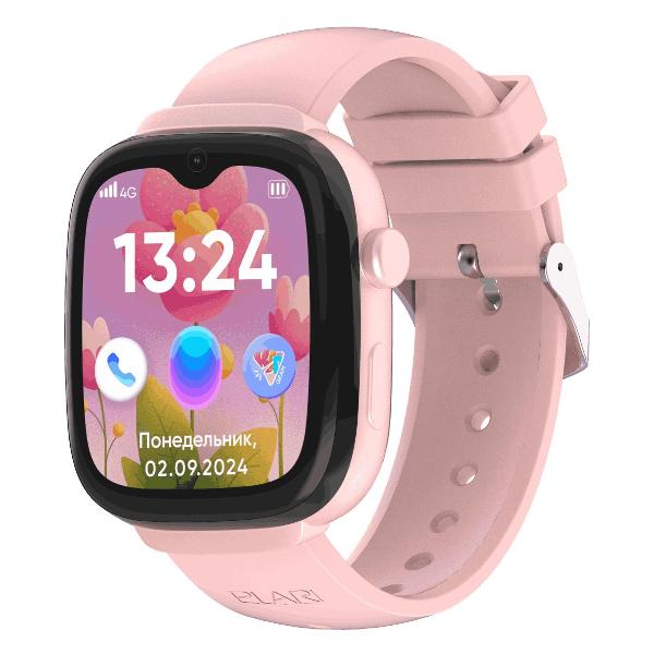 Часы с GPS трекером Elari KidGram Watch 4G розовый