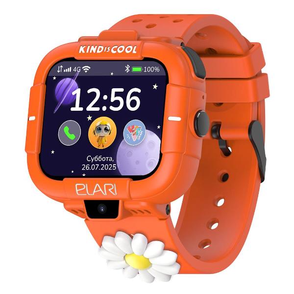 Часы с GPS трекером Elari KidPhone оранжевый