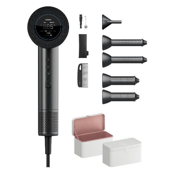 Фен-стайлер Remez MODEL S+ Sensor в кейсе Bebox RMB-720