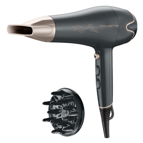 Фен Rowenta Motion Dry CV5707F0, серый/ золотой