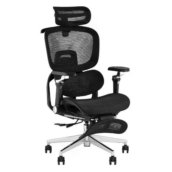 Стул-кресло офисный TopChairs D-566 черный