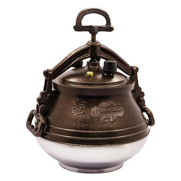 Казан для плиты ALBERG Афганский/скороварка AL-2604, 12л, коричневый