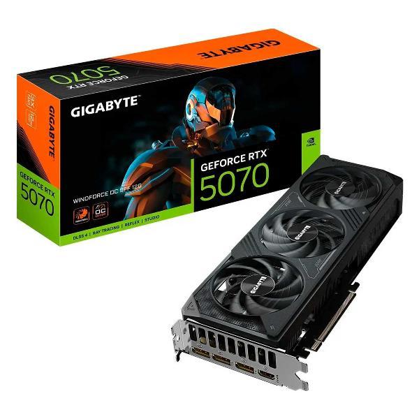 Видеокарта GIGABYTE GeForce RTX 5070 WINDFORCE OC SFF 12GB