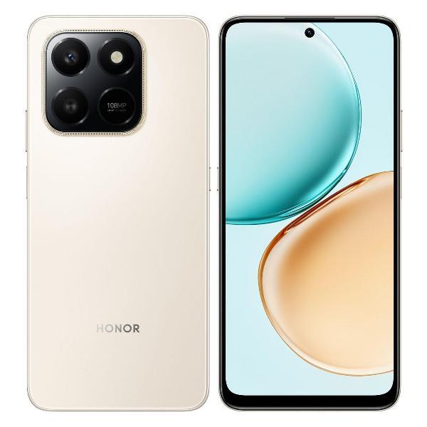 Смартфон HONOR X7d 6+128Gb золотой (5109BXJS)