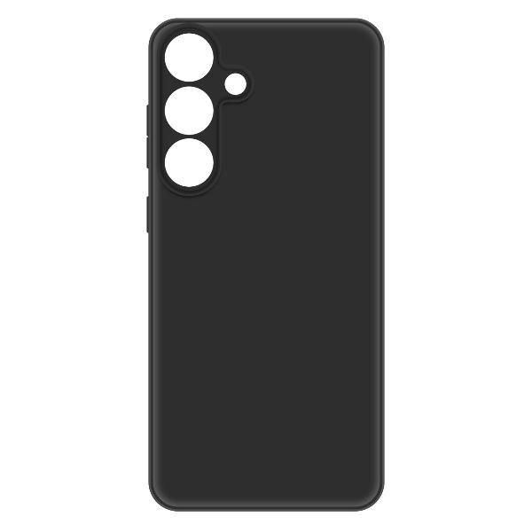 Чехол для смартфона, телефона Krutoff Silicone Case Samsung Galaxy S25+ черный 597441