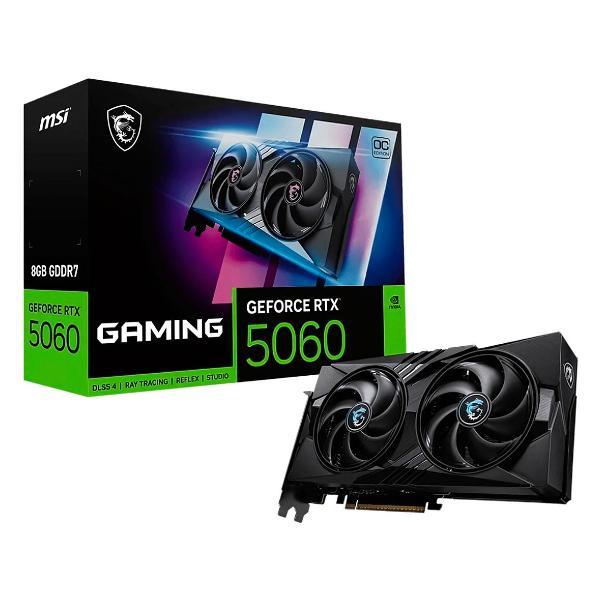 Видеокарта MSI GeForce RTX 5060 8G GAMING OC