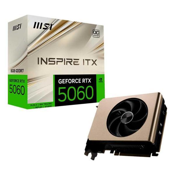 Видеокарта MSI GeForce RTX 5060 8G INSPIRE ITX OC