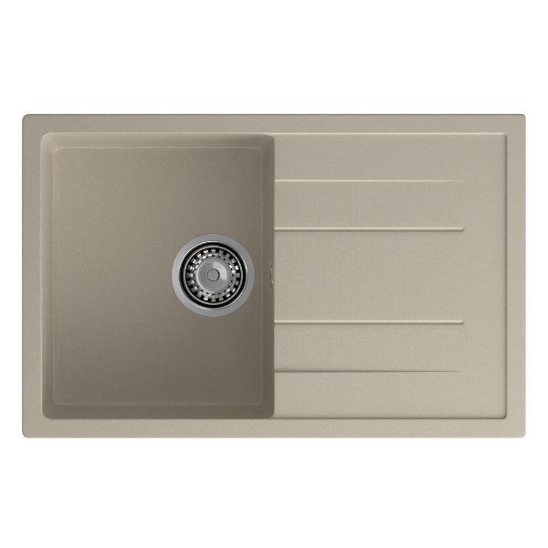 Раковина для кухни Granfest QUADRO 780L, топаз
