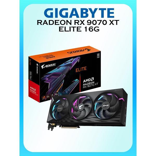 Видеокарта GIGABYTE AORUS Radeon RX 9070 XT ELITE 16G