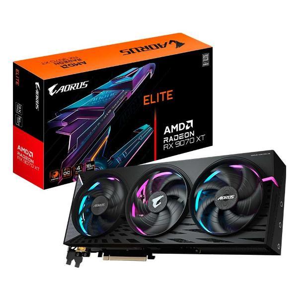 Видеокарта GIGABYTE Radeon RX 9070 XT AORUS