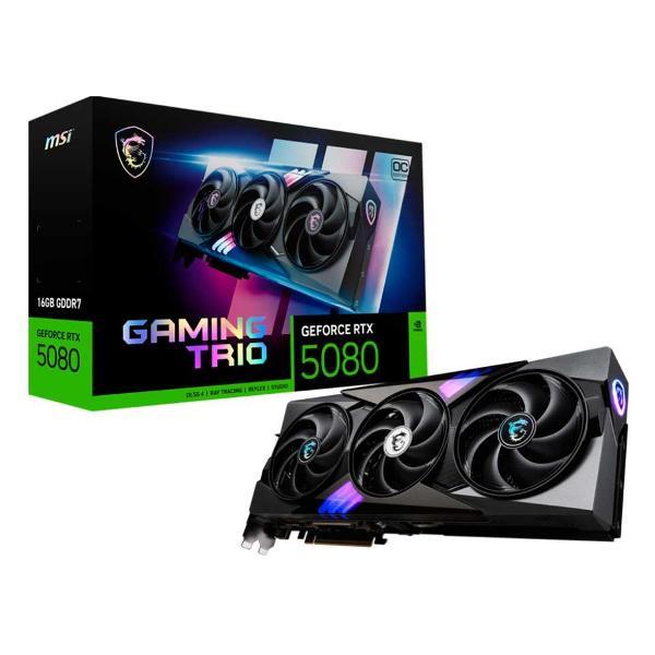 Видеокарта MSI RTX 5080 16G GAMING TRIO OC