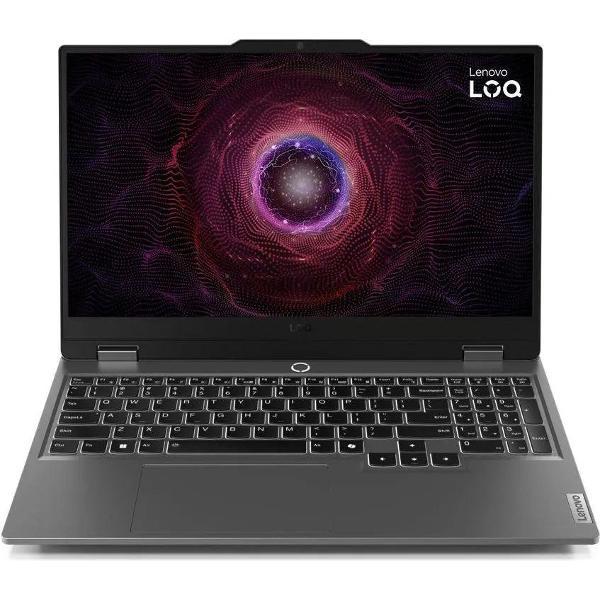 Ноутбук Lenovo LOQ 15ARP9 Ryzen 5 7235HS 16Gb/512Gb NVIDIA GeForce RTX4050 6Gb IPS FHD (1920x1080) без ОС grey WiFi BT Cam (83JC00LBRK)