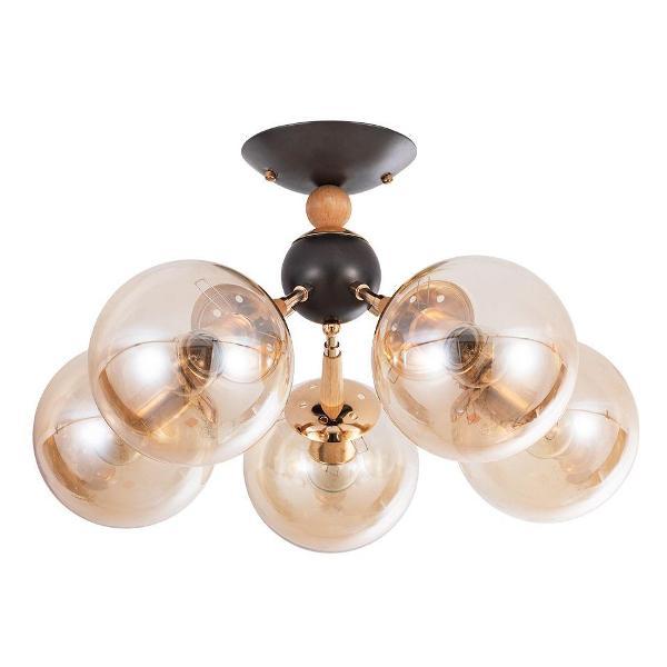Люстра Arte Lamp Boston A4485PL-5BK