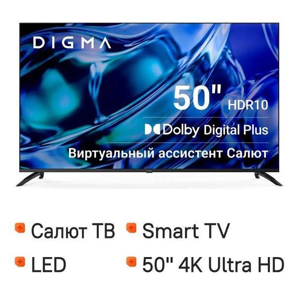 Телевизор Digma DM-LED50UBB40