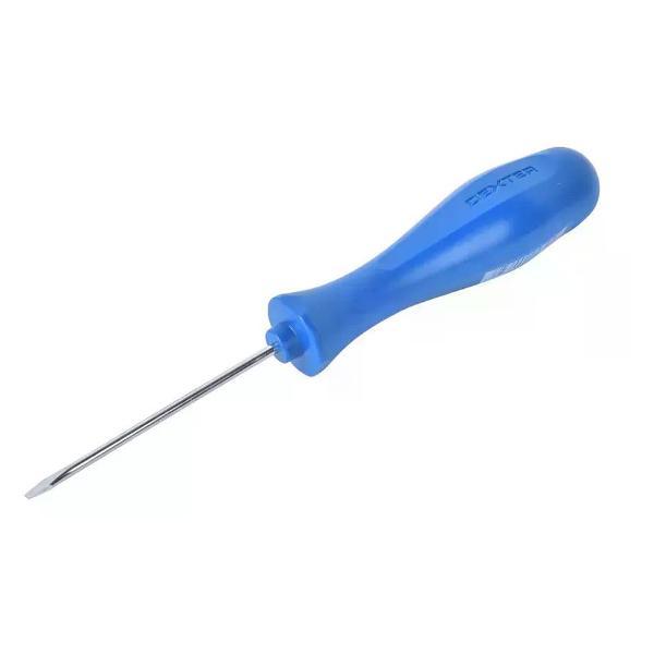 Отвертка Dexter Отвёртка шлицевая Basic SL3x80 мм