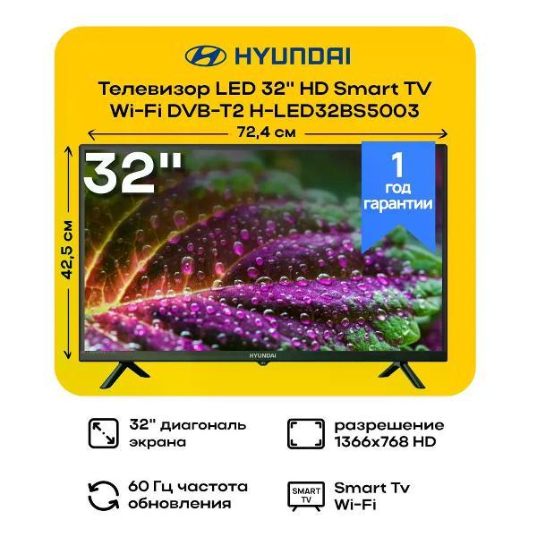 Телевизор Hyundai H-LED32BS5003