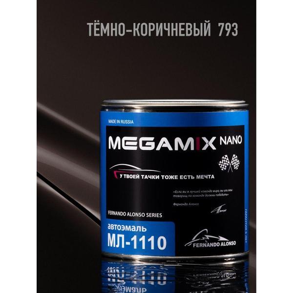 Краска для автомобиля MEGAMIX nano Акрилы ММ