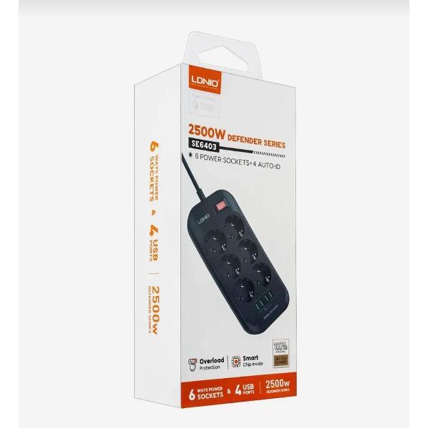 Умный сетевой фильтр LDNIO SE6403