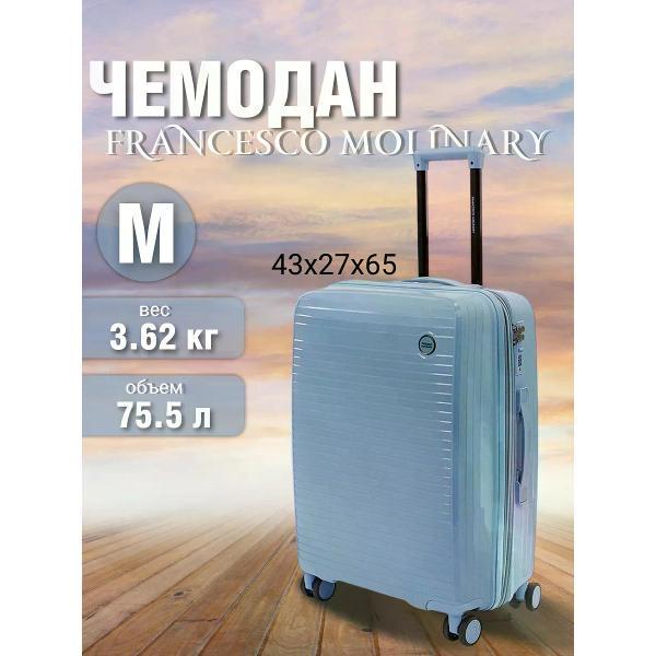 Чемодан Francesco Molinary Чемодан на колесах средний М