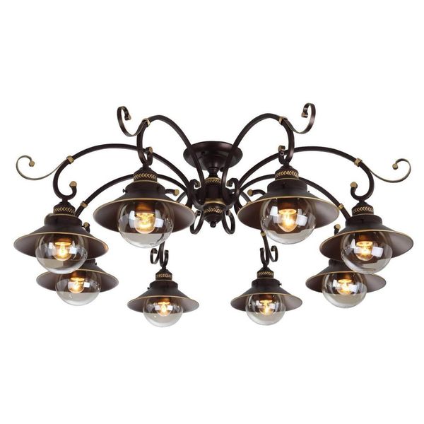 Светильник потолочный Arte Lamp A4577PL-8CK Grazioso