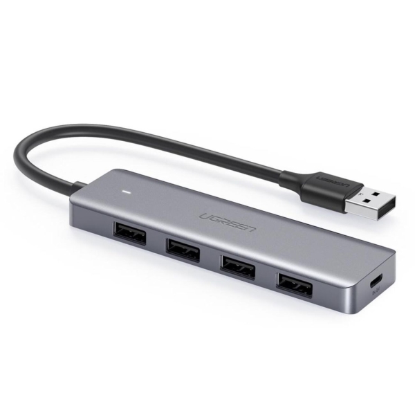Разветвитель для компьютера uGreen 4 в 1 Type C, 4 x USB 3,0 (50985) 50985