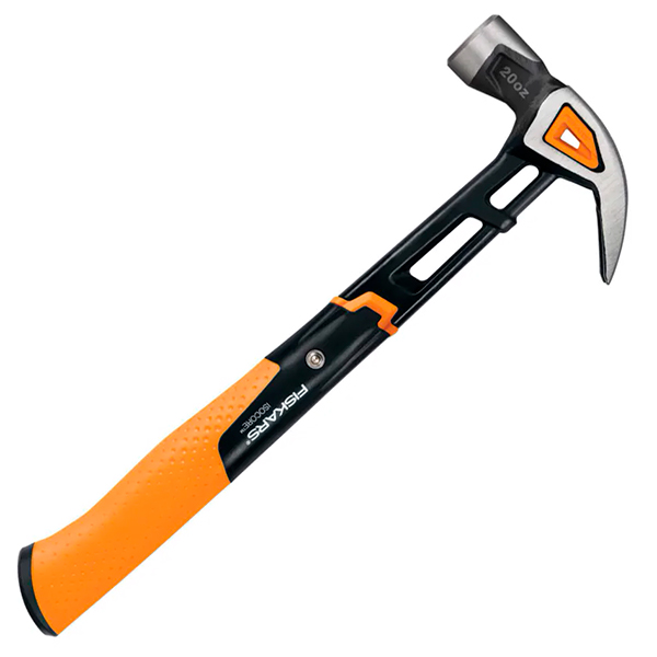 Молоток Fiskars с загнутым гвоздодёром L 20 oz 13.5'' 1027203