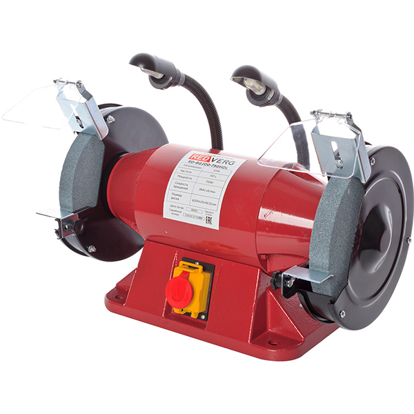 Точильный станок Redverg RD-BG200-750HDL