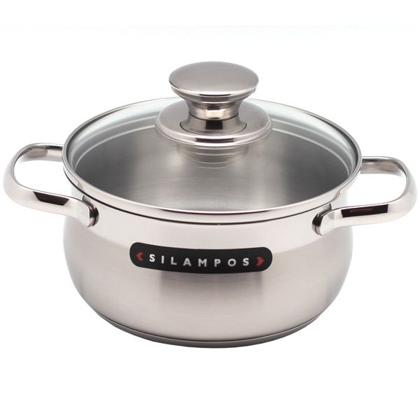 Кастрюля Silampos РОЯЛ 4,35л (633123VY1024) серебристая