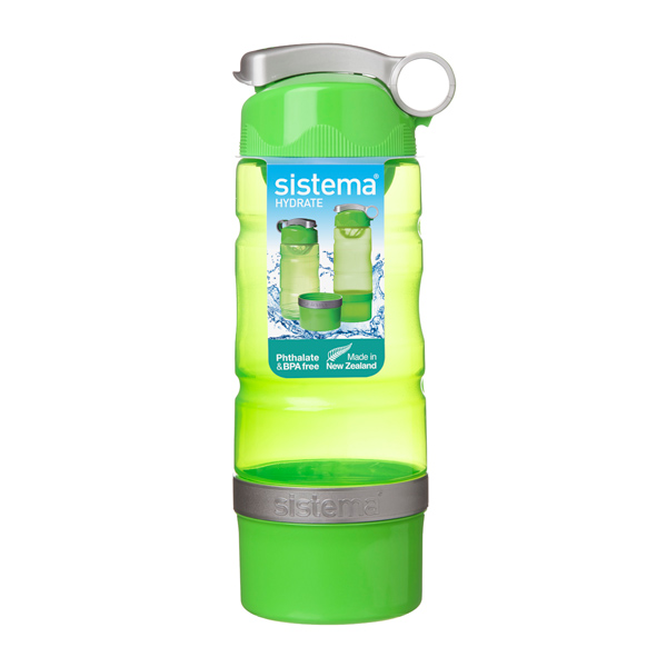 Бутылка для воды Sistema Hydrate Sport Fusion 615мл зеленый (535)