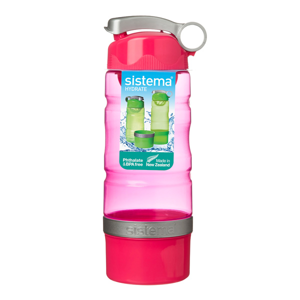 Бутылка для воды Sistema Hydrate Sport Fusion 615мл красный (535)