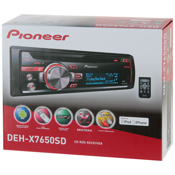  Pioneer Deh-x7650sd -  8