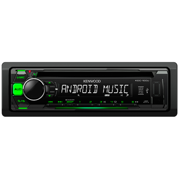 Автомобильная магнитола с CD MP3 Kenwood